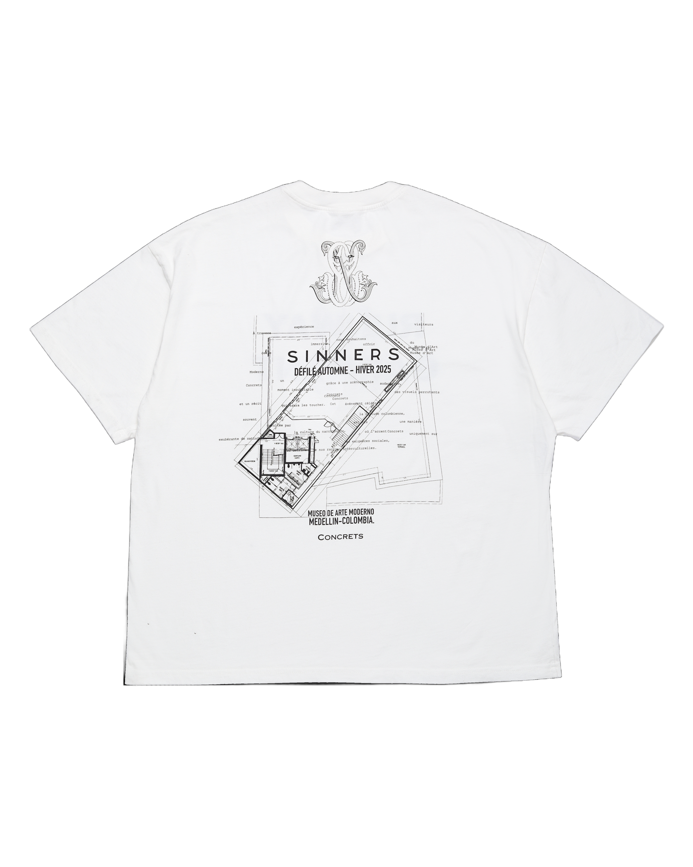 RUNWAY GARMENT T-SHIRT — WHITE — view 2