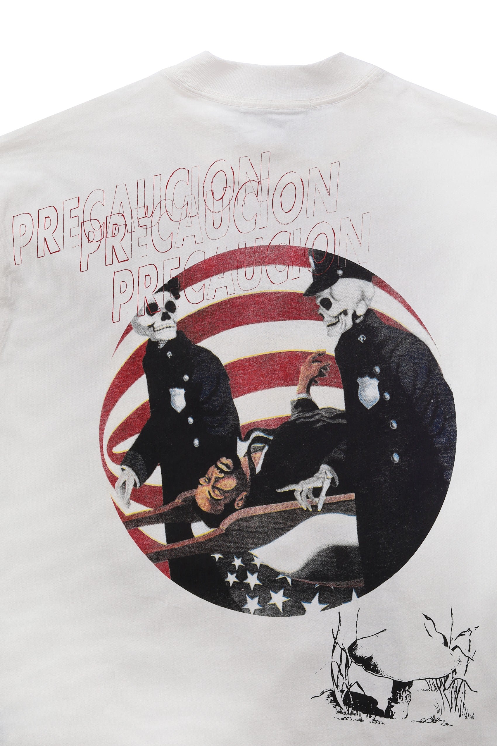 PRE-CAUCION CREME T-SHIRT — SINNERS